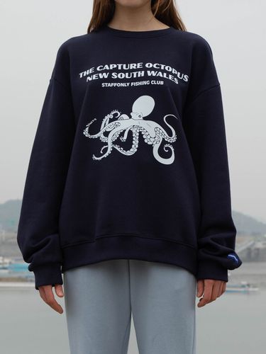 Octopus Sweatshirt_Navy - STAFFONLY - Modalova