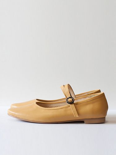 Soft Mary Jane Flat - Yellow - MARYRINGO - Modalova