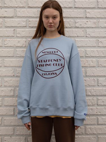 Fishing Club Sweatshirt_Baby Blue - STAFFONLY - Modalova