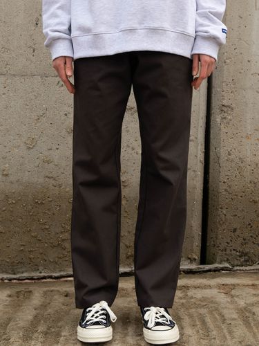 Steady Cotton Pants_Dark Grey - STAFFONLY - Modalova