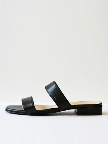 Two Strap Slides - Black - MARYRINGO - Modalova