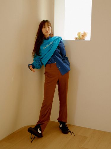 Boots-cut Long Slacks_3 Colors - Your name Here - Modalova