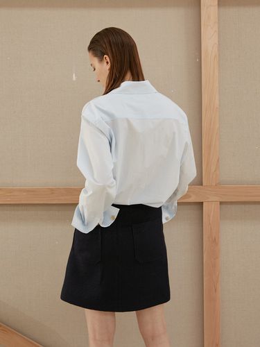 P Mini Skirt_Royal Navy - AEER - Modalova