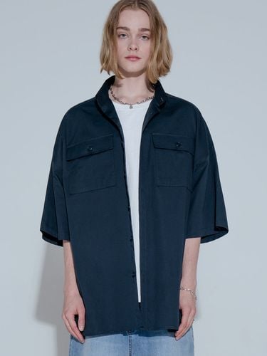 Sunrise Shirt Jacket Navy - V2 - Modalova