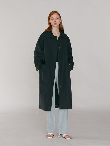 Windbreaker Mac Coat_Black - LEUNI - Modalova