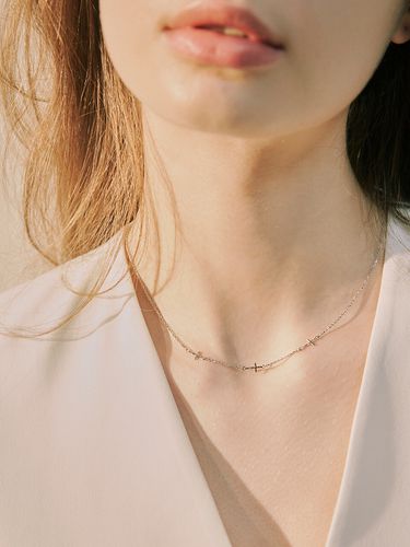 Cross Chain Necklace - Hei - Modalova