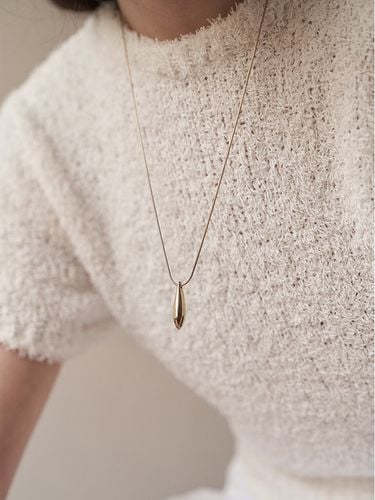 Long Oval Necklace - autt - Modalova