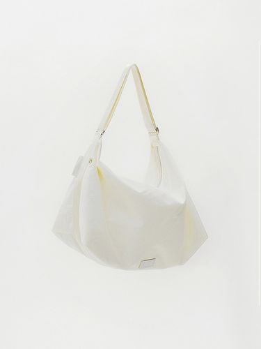 Fabric Hobo Bag - White - FENNEC - Modalova