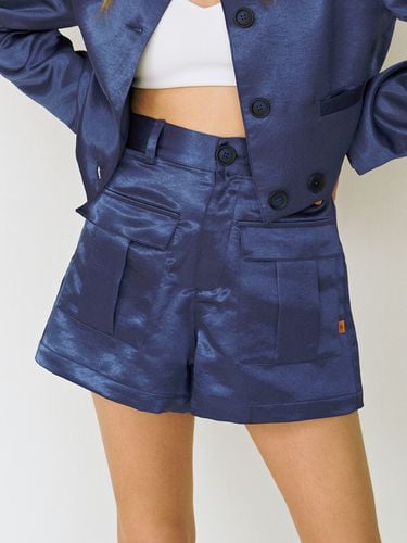 Pocket Shorts (Blue) - ROCCI ROCCI - Modalova