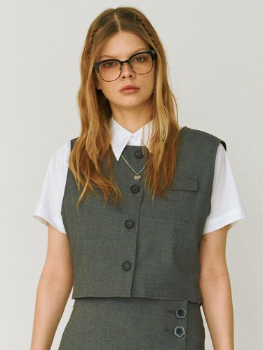 Pocket vest (Grey) - ROCCI ROCCI - Modalova