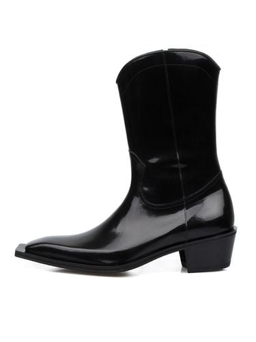 Cognac Middle Boots Black - SO.U:LESURES - Modalova