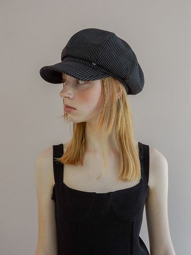 Ways Casquette_Stripe black - Brown Hat - Modalova