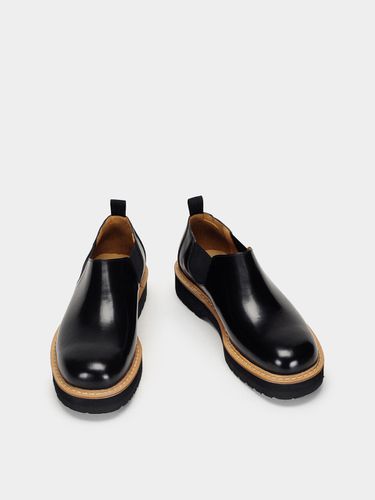 Elbin Round Toe Loafer Black - TONNO22 - Modalova