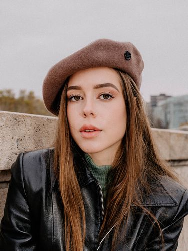 Wool Beret - poesiedame - Modalova