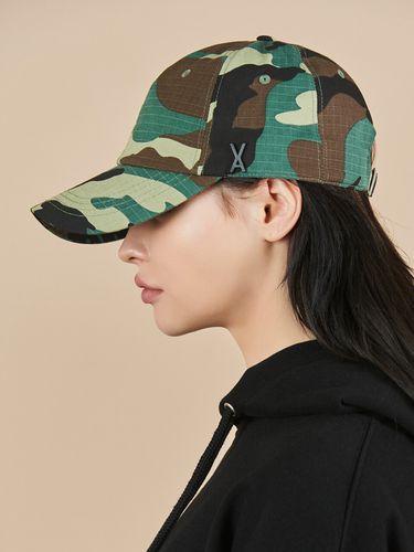 Military Overfit Ball Cap_Normal Camo - VARZAR - Modalova