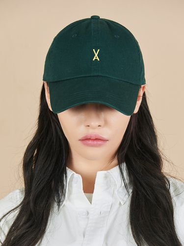 Logo Overfit Chino Ballcap_Green - VARZAR - Modalova