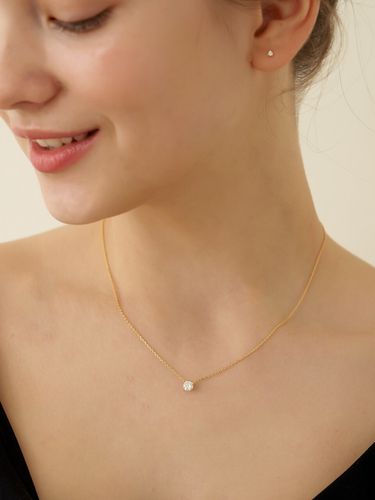 Moissanite 0.5Carat Necklace - TATIANA - Modalova