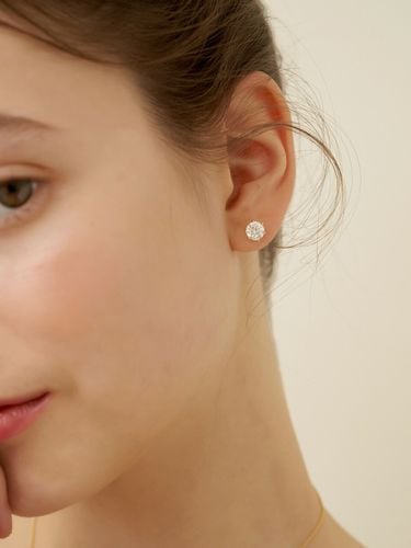 Moissanite 1Carat Earring - TATIANA - Modalova