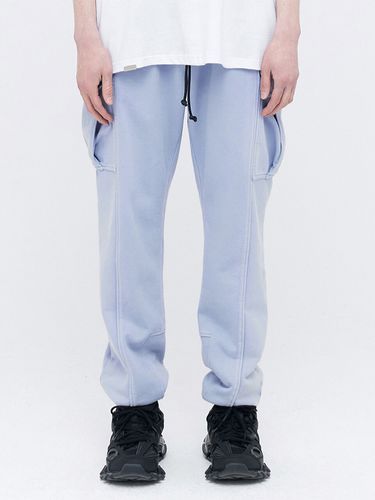 Cargo Sweatpants Washed Purple - D.PRIQUE - Modalova