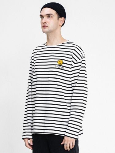 Dote Board Drawing Stripe Long-sleeve _Black - GRAVER - Modalova