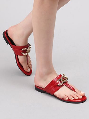 Clara Flat Sandal - amellie - Modalova