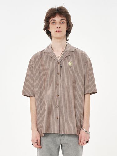 Loose Fit Neuromancer Striped Shirt - NORNOT - Modalova