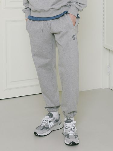 Signature Stitch Jogger Pants Grey - ESN - Modalova