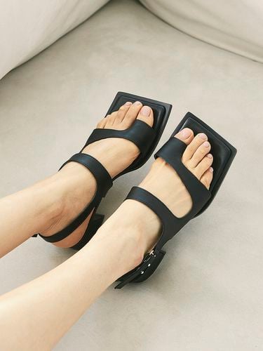 Slingback Sandals N21-S229 Black - NONETHELESS - Modalova