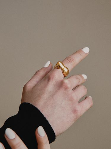 Pebble Ring Gold - MARSBOM - Modalova