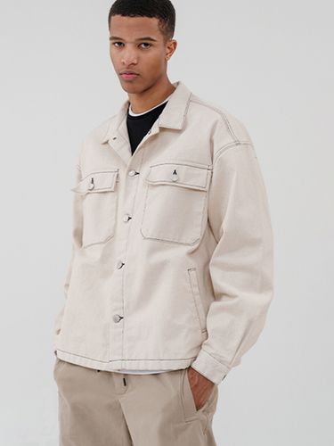 Oversized Unique Trucker Jacket - V2 - Modalova