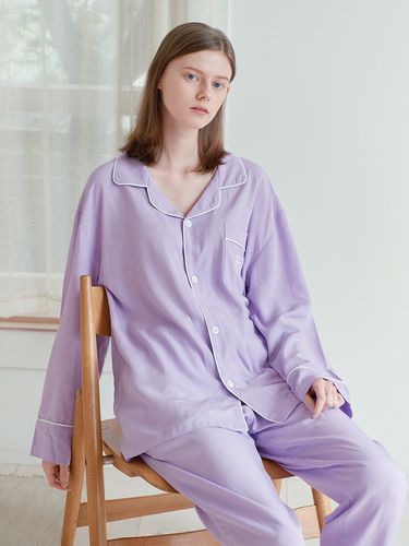 Tencel Pajama Set - Violet - be;comfort - Modalova