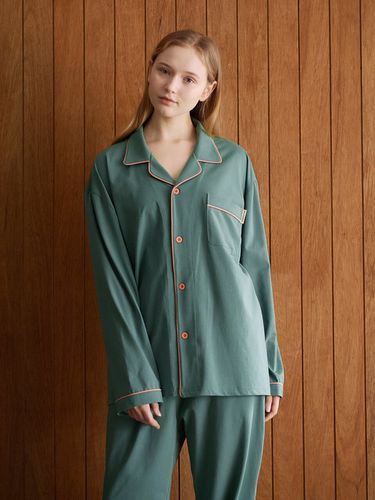 Mellow Pajama Set - Green - be;comfort - Modalova