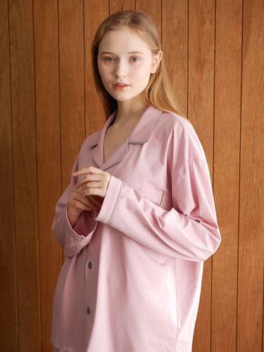 Mellow Pajama Set - Pink - be;comfort - Modalova