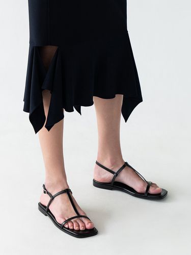 Lir 533 Flat Sandal_Black - Loiret - Modalova