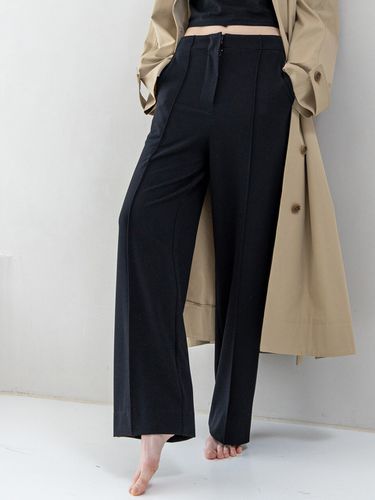 Back Banding Straight Pants - REFINED902 - Modalova