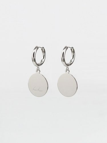 Bell Hoop Earring (circle/silver) - BAEBAE - Modalova