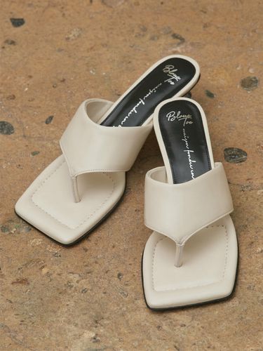 Flip Flop Heel_Cream - BLANC TOE - Modalova