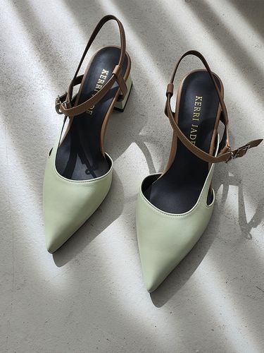 Teapot Slingback_LightGreen - KERRIJADE - Modalova