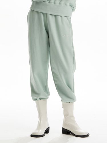 MSKN2ND Logo Sweatpants Mint - MSKN2ND - Modalova