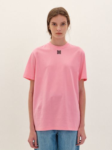 RAY EENK Logo Print T Shirt (Pink) - EENK - Modalova