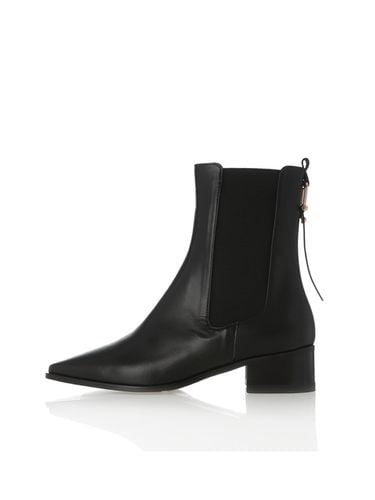 Square Point Chelsea boots-Black - Meiel Dew - Modalova