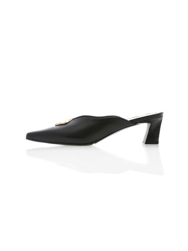 Wave Line Mules Black - Meiel Dew - Modalova