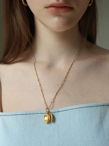 Pebble Double Necklace - DIDIBOYU - Modalova