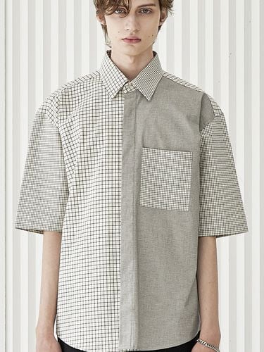 Check Complex Half Shirt - S SY - Modalova