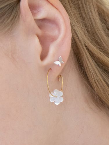 Clover Ring Earrings - FANTASTIC PLANET - Modalova