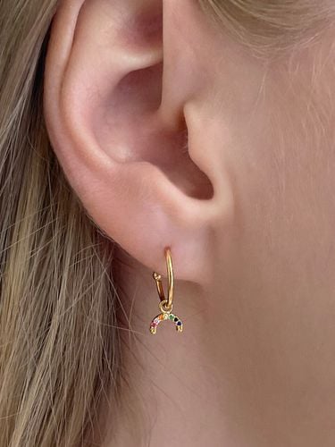 Rainbow `drop` Earrings - FANTASTIC PLANET - Modalova