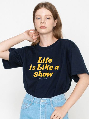 Big Life Smile Logo T-Shirt_Navy - GRAVER - Modalova