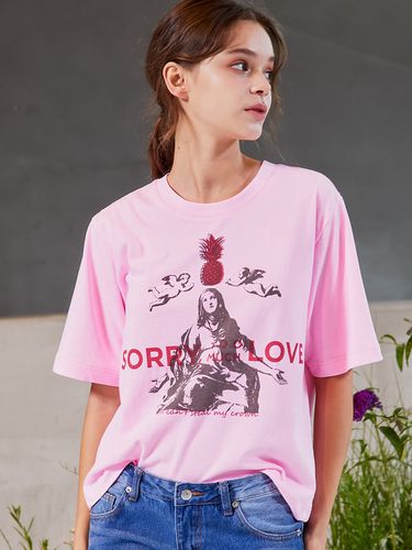 Angel T-Shirt_Pink - SORRY TOO MUCH LOVE - Modalova