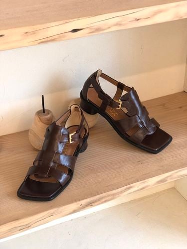 Wild Strap Sandal Brown - jeu d`art - Modalova