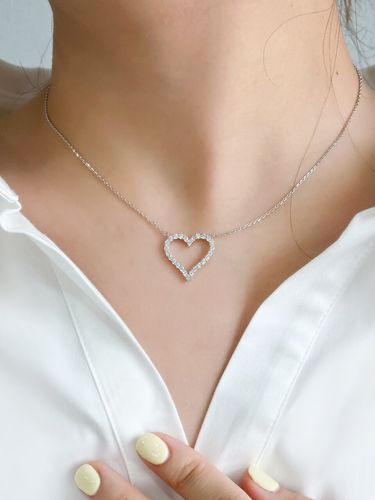 Shine Heart Basic Necklace - TATIANA - Modalova